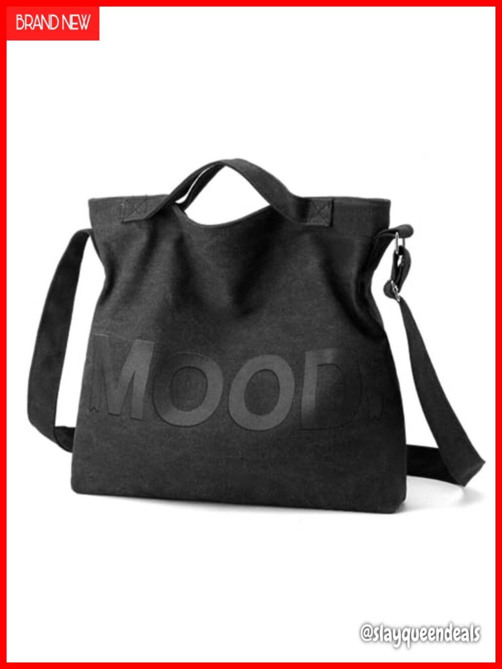Canvas Tote Bag Crossbody Shoulder Hobo Bag 13.8x13